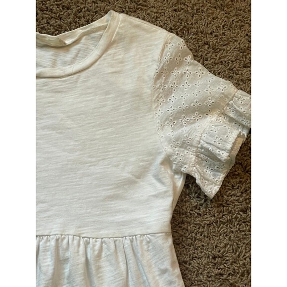 Alter’d State Small Dress off white shirt style lace sleeves flowy - Picture 3 of 11